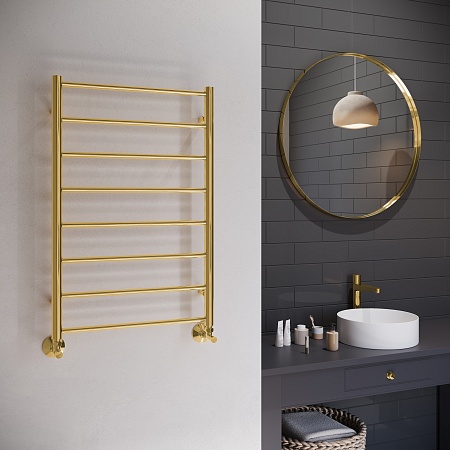 Аврора П8 500х800 Полотенцесушитель TERMINUS Золото Евпатория - фото 3