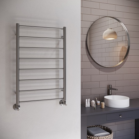 Аврора П8 500х800 Полотенцесушитель TERMINUS Оружейная сталь Евпатория - фото 3