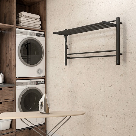 Горизонт П8 1000х600 электро КС ЧЕРНЫЙ МУАР (sensor quick touch) Полотенцесушитель TERMINUS Евпатория - фото 4 Горизонт П8 1000х600 электро КС ЧЕРНЫЙ МУАР (sensor quick touch) Полотенцесушитель TERMINUS Евпатория - фото 4