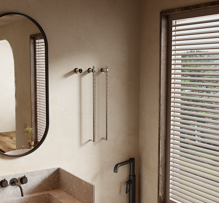 Рондо П2 350х760 электро Полотенцесушитель TERMINUS Нержавеющая сталь Евпатория - фото 6