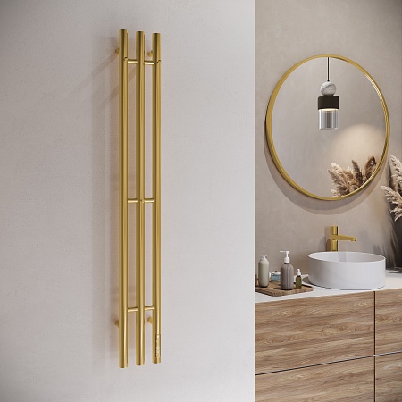 Стойка электро TRES круг1200 TERMINUS Брашированное золото Евпатория - фото 3 Стойка электро TRES круг1200 TERMINUS Брашированное золото Евпатория - фото 3