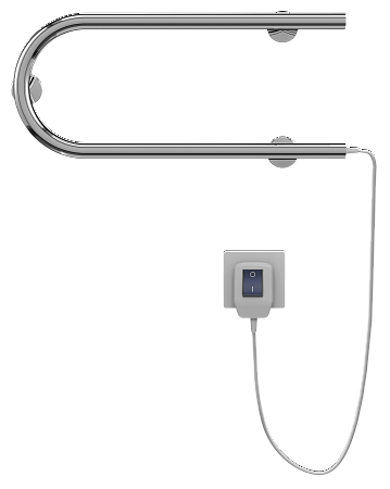 Электро 25 П-обр 500х200 Полотенцесушитель TERMINUS Евпатория - фото 2 Электро 25 П-обр 500х200 Полотенцесушитель TERMINUS Евпатория - фото 2