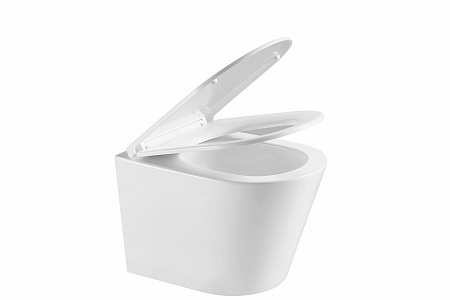 Подвесной унитаз безободковый Terminus Классик S 515х355 белый Евпатория - фото 5