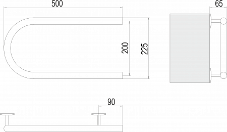Электро 25 П-обр 500х200 Полотенцесушитель TERMINUS Евпатория - фото 3 Электро 25 П-обр 500х200 Полотенцесушитель TERMINUS Евпатория - фото 3