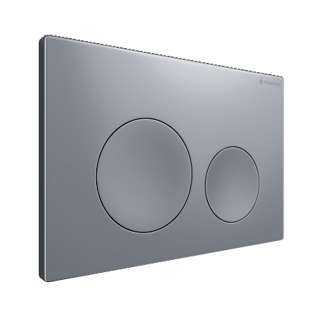 Клавиша смыва для инсталляции Terminus Classic кнопка круг цвет хром Евпатория - фото 2