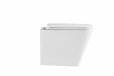 Подвесной унитаз безободковый Terminus Ватикан 490х340 белый Евпатория - фото 6