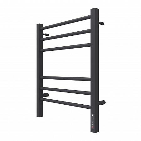 Сицилия П6 450х600 электро КС ЧЕРНЫЙ МУАР ( new встроен диммер) Полотенцесушитель TERMINUS Евпатория - фото 1