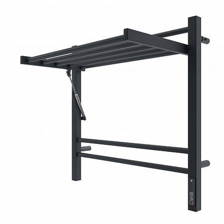 Горизонт П8 600х600 электро КС ЧЕРНЫЙ МУАР (sensor quick touch) Полотенцесушитель TERMINUS Евпатория - фото 1