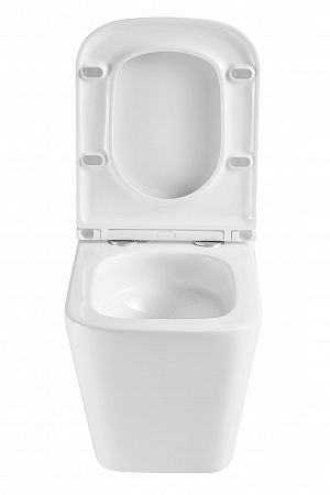 Подвесной унитаз безободковый Terminus Ватикан 490х340 белый Евпатория - фото 7