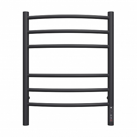 Классик П6 450х600 электро КС ЧЕРНЫЙ МУАР ( new встроен диммер) Полотенцесушитель TERMINUS Евпатория - фото 2