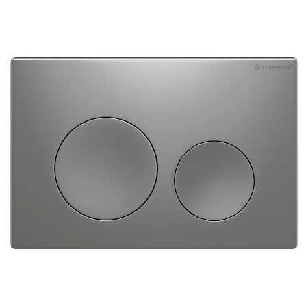 Клавиша смыва для инсталляции Terminus Classic кнопка круг цвет матовый хром Евпатория - фото 1 Клавиша смыва для инсталляции Terminus Classic кнопка круг цвет матовый хром Евпатория - фото 1