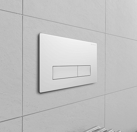 Клавиша смыва для инсталляции Terminus Classic кнопка прямоугольник цвет белый Евпатория - фото 3