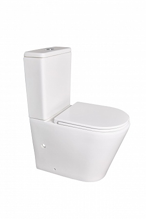 Напольный унитаз-компакт безободковый Terminus Аврора 625х390 белый Евпатория - фото 3 Напольный унитаз-компакт безободковый Terminus Аврора 625х390 белый Евпатория - фото 3