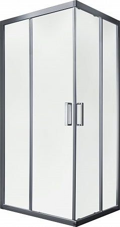 Душевой уголок слайдер Terminus Соренто 05 900х900х2000  квадрат хром Евпатория - фото 1