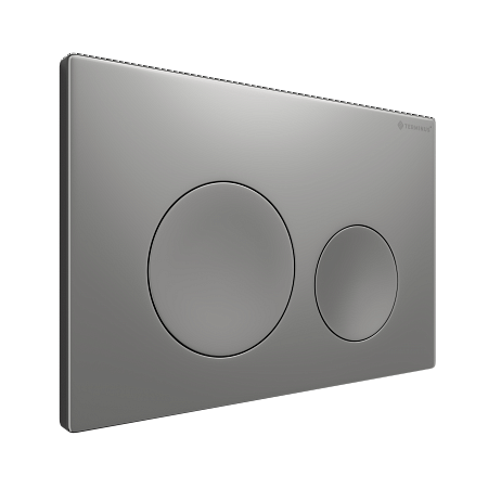 Клавиша смыва для инсталляции Terminus Classic кнопка круг цвет матовый хром Евпатория - фото 2 Клавиша смыва для инсталляции Terminus Classic кнопка круг цвет матовый хром Евпатория - фото 2